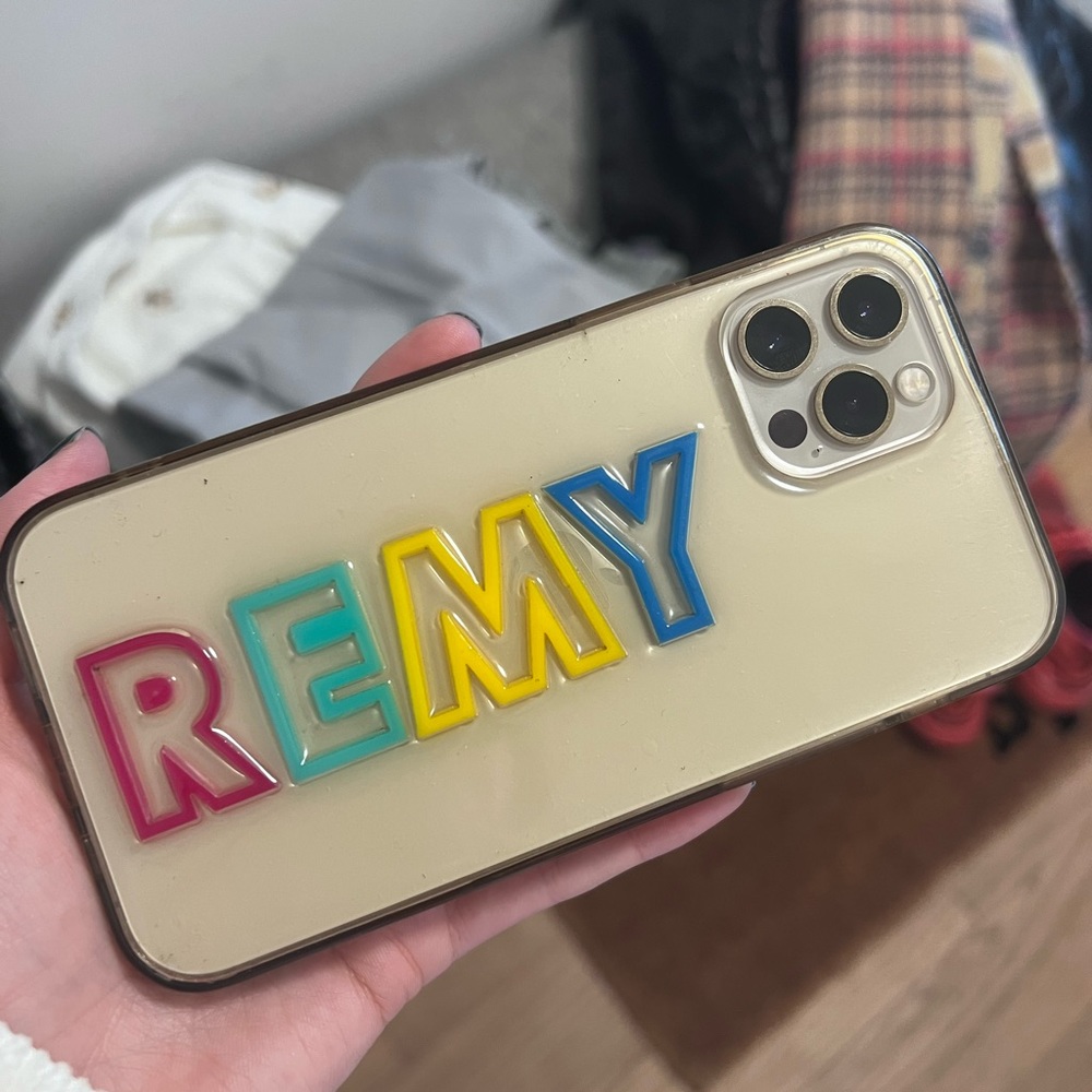 ‘Off my case’ brand iPhone 12 Pro case
